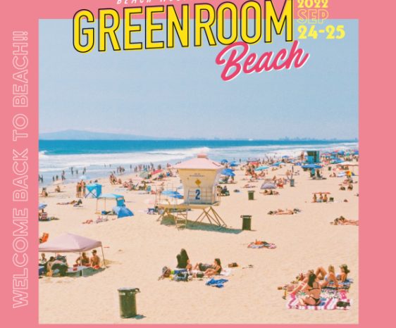 9月24・25日（土日）GREEN ROOM Beach