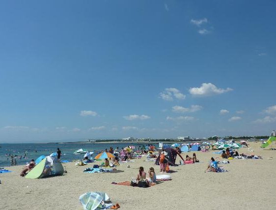 画像：二色の浜海水浴場
